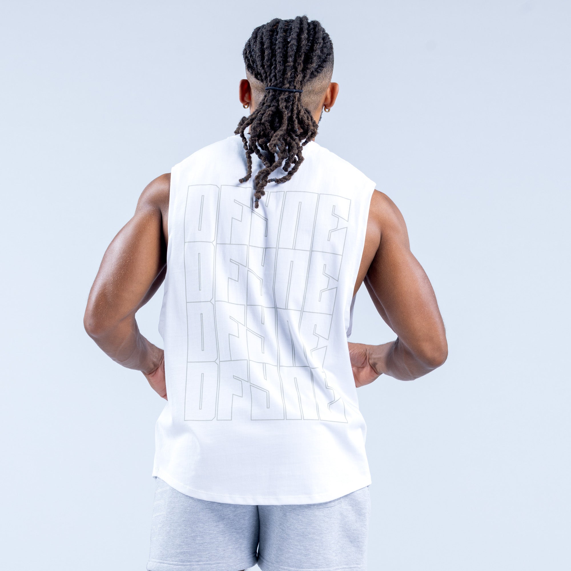 Regata DFYNE Recharge Graphic Masculino Branco | ICRHWP649