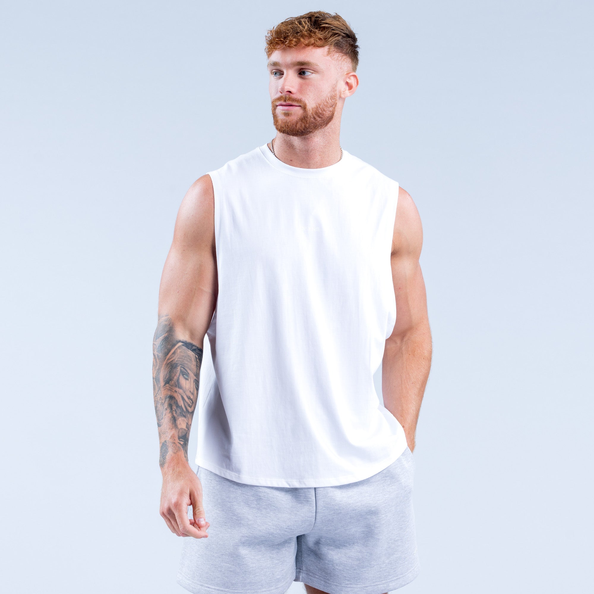 Regata DFYNE Recharge Masculino Branco | VILEWF398
