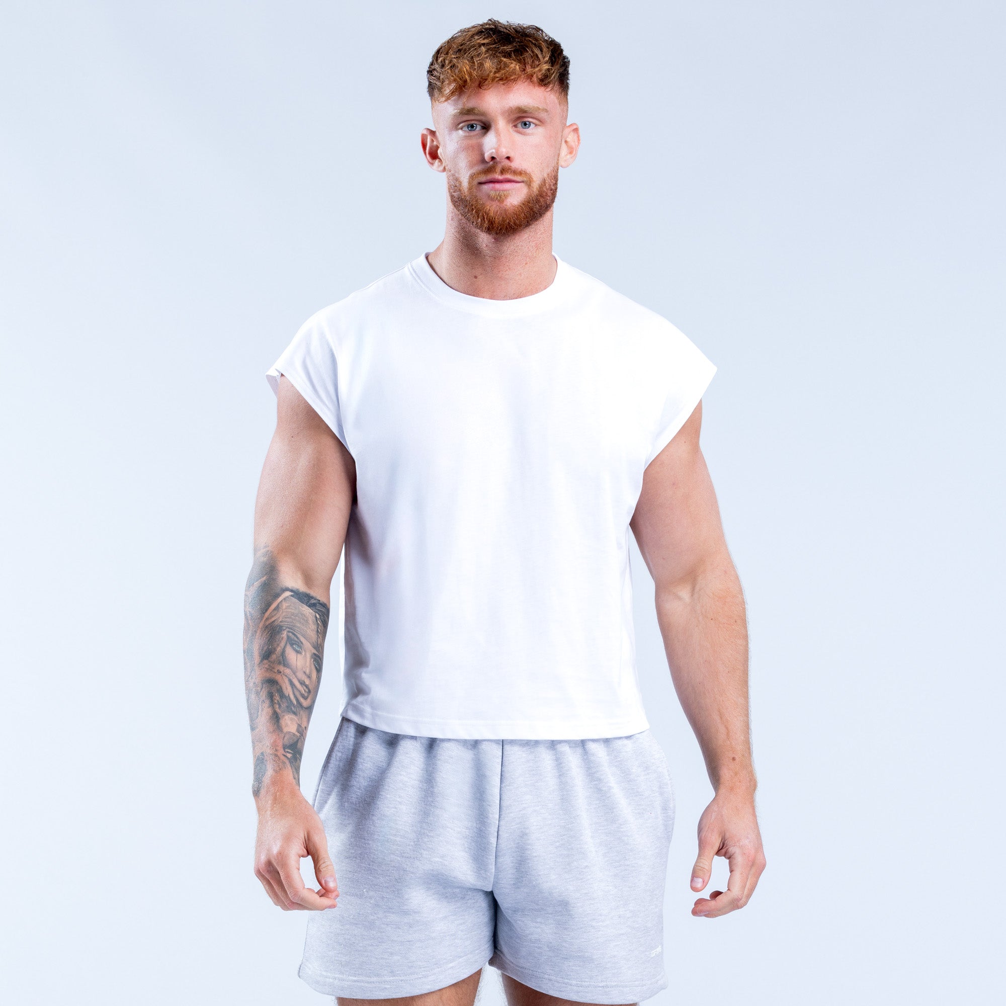 Regata DFYNE Signature Crop Masculino Branco | ZWLHVY695