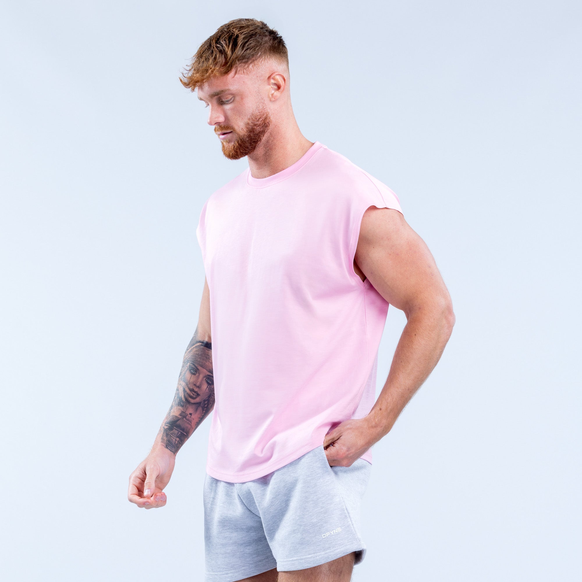 Regata DFYNE Signature Masculino Luz Rosa Rosa | JHAVWU791
