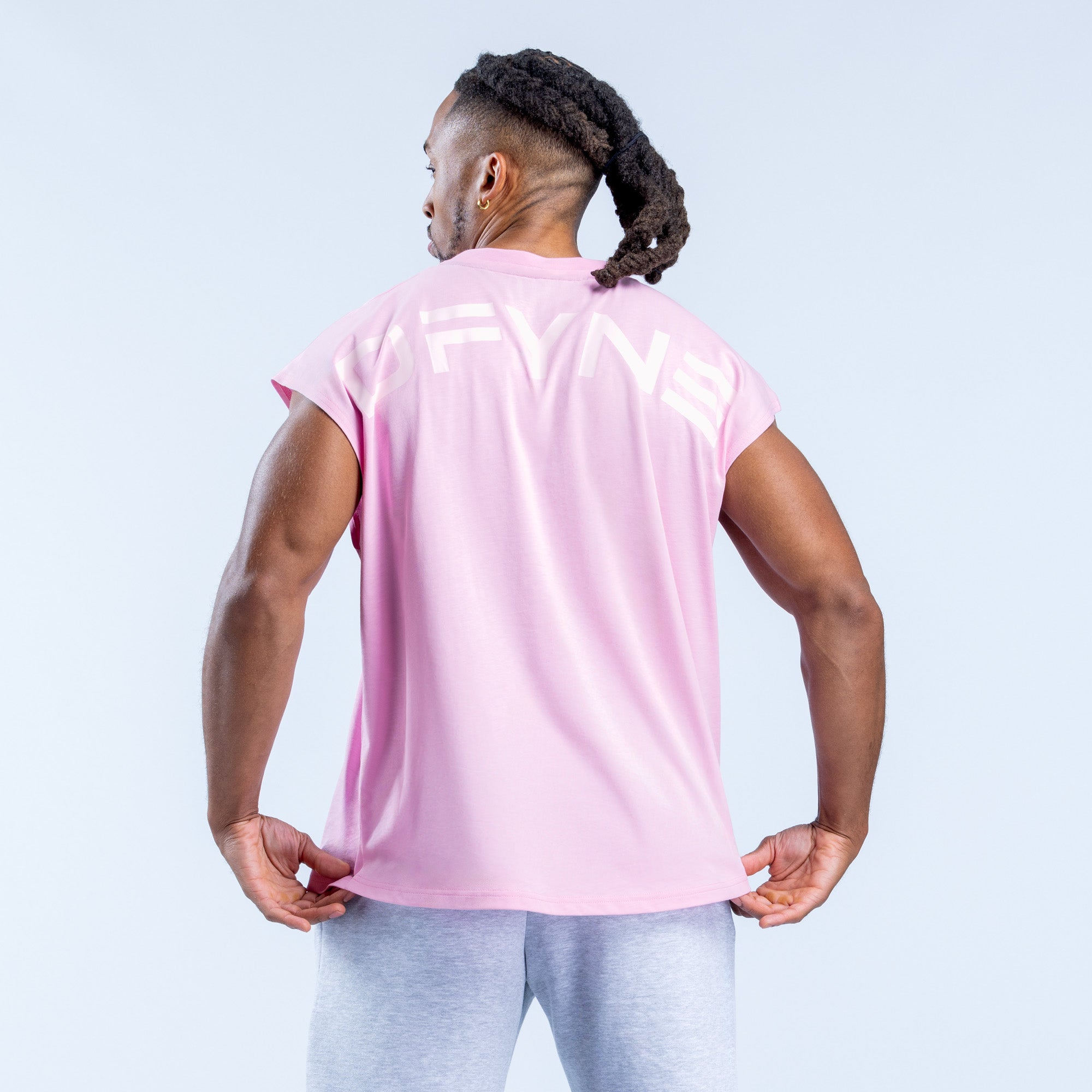 Regata DFYNE Signature Masculino Luz Rosa Rosa | JHAVWU791