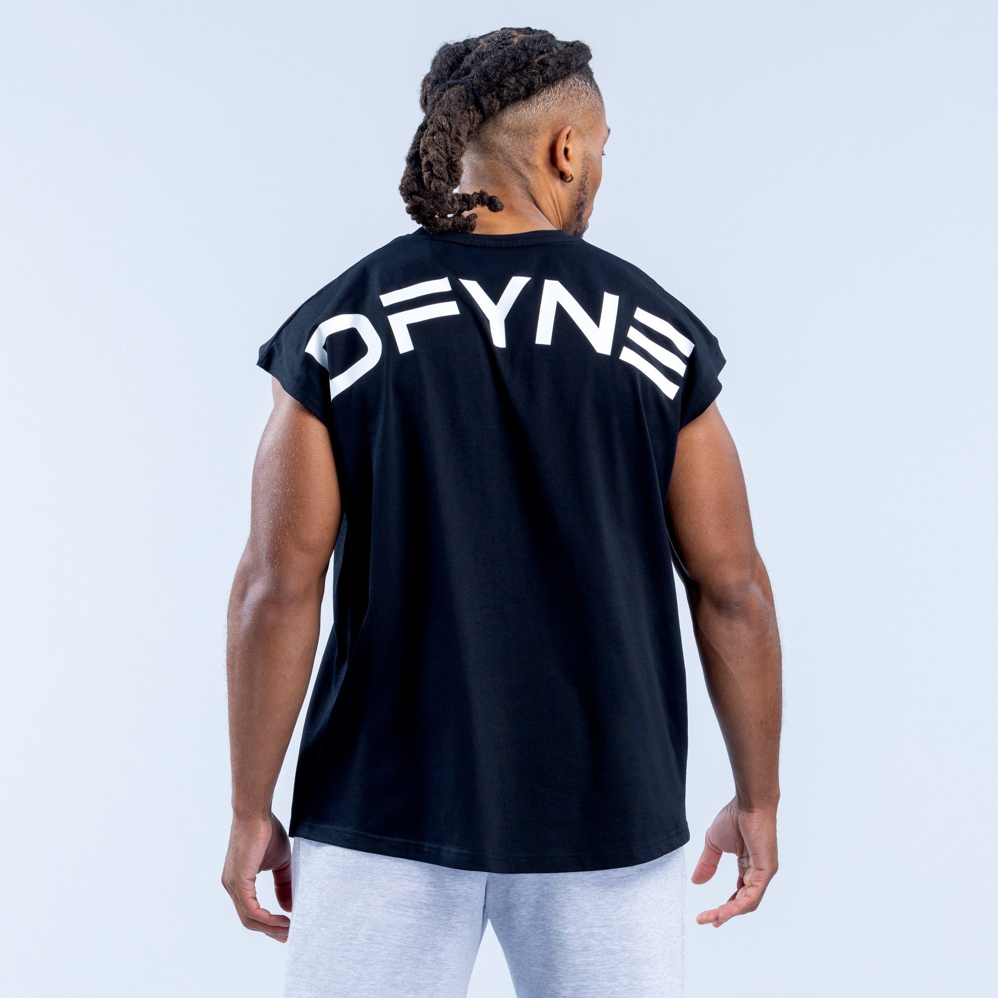 Regata DFYNE Signature Masculino Pretas | MSZXWN201