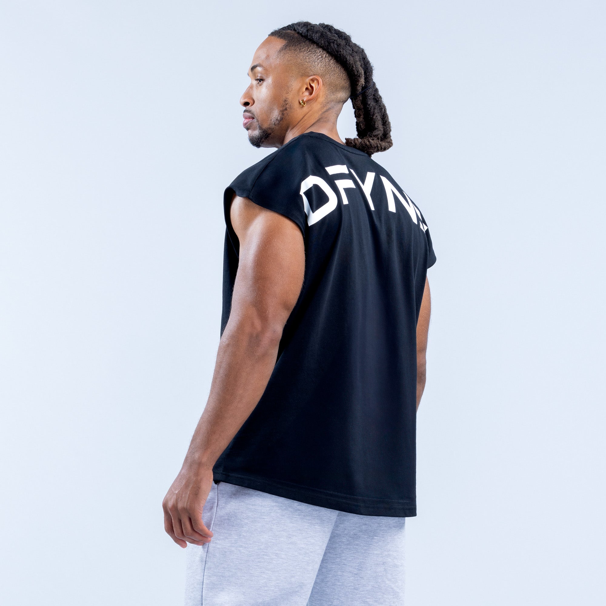 Regata DFYNE Signature Masculino Pretas | MSZXWN201