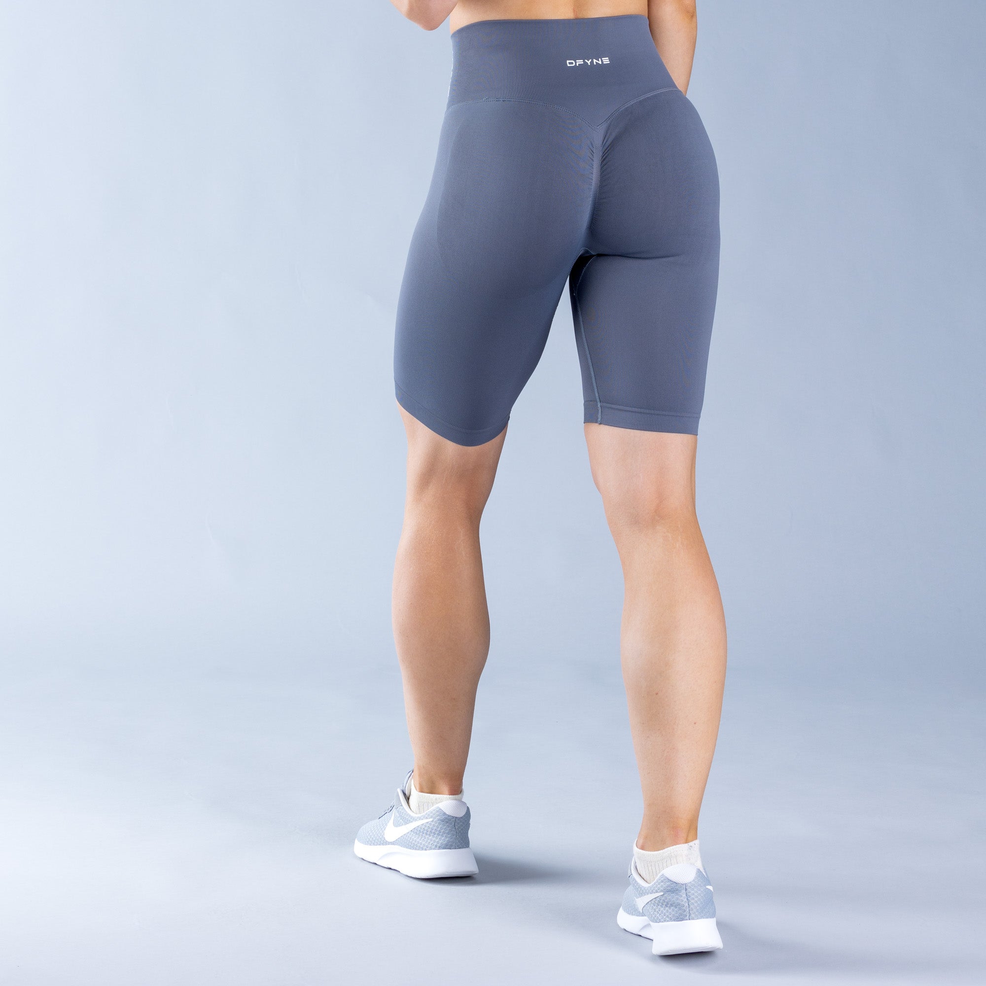 Shorts DFYNE Dynamic Feminino Cinzentas Escuro | CEJGVF386