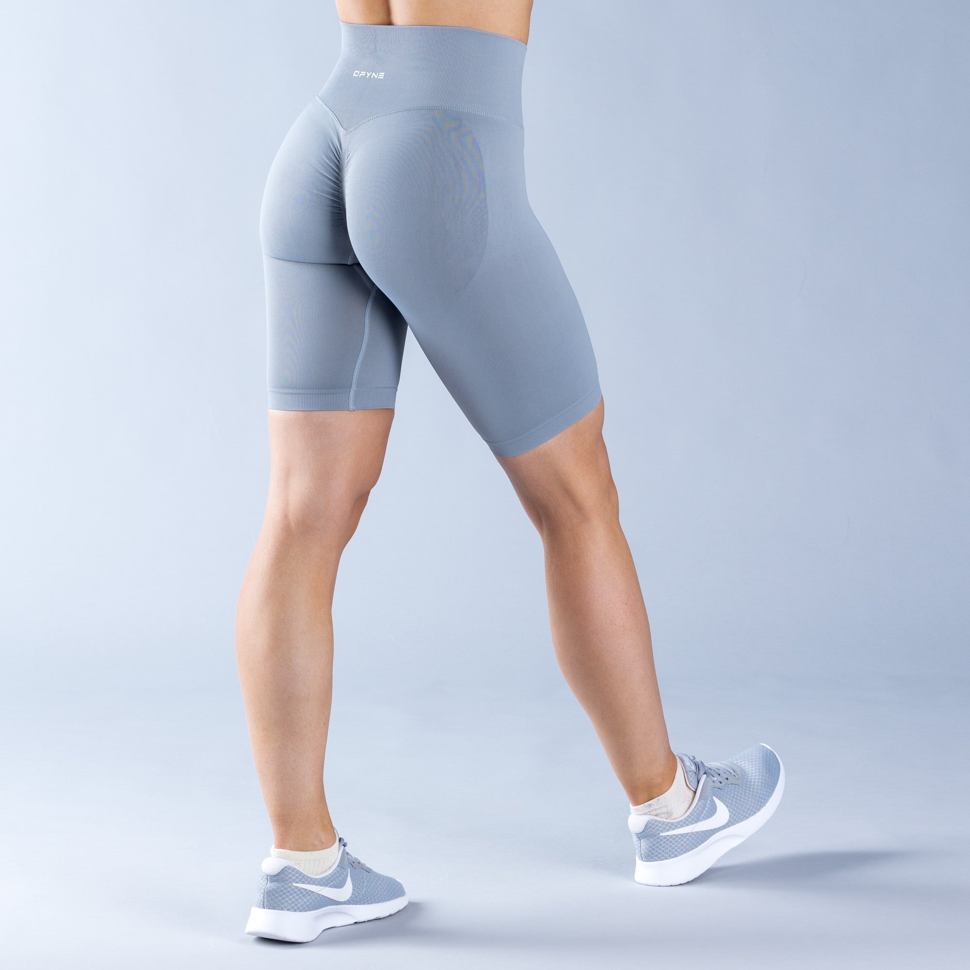 Shorts DFYNE Dynamic Feminino Luz Cinzentas | HECPAT039
