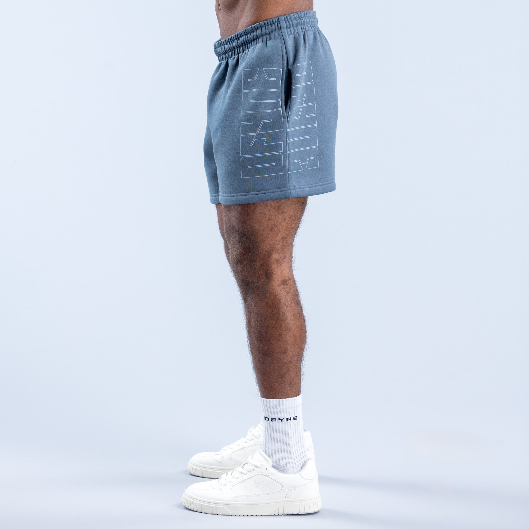 Shorts DFYNE Recharge Graphic Masculino Cinzentas | XSRCLI780