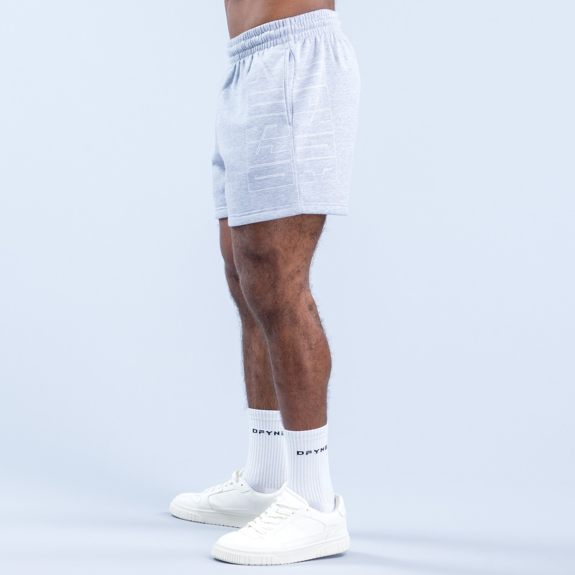 Shorts DFYNE Recharge Graphic Masculino Cinzentas | OCLQEW593