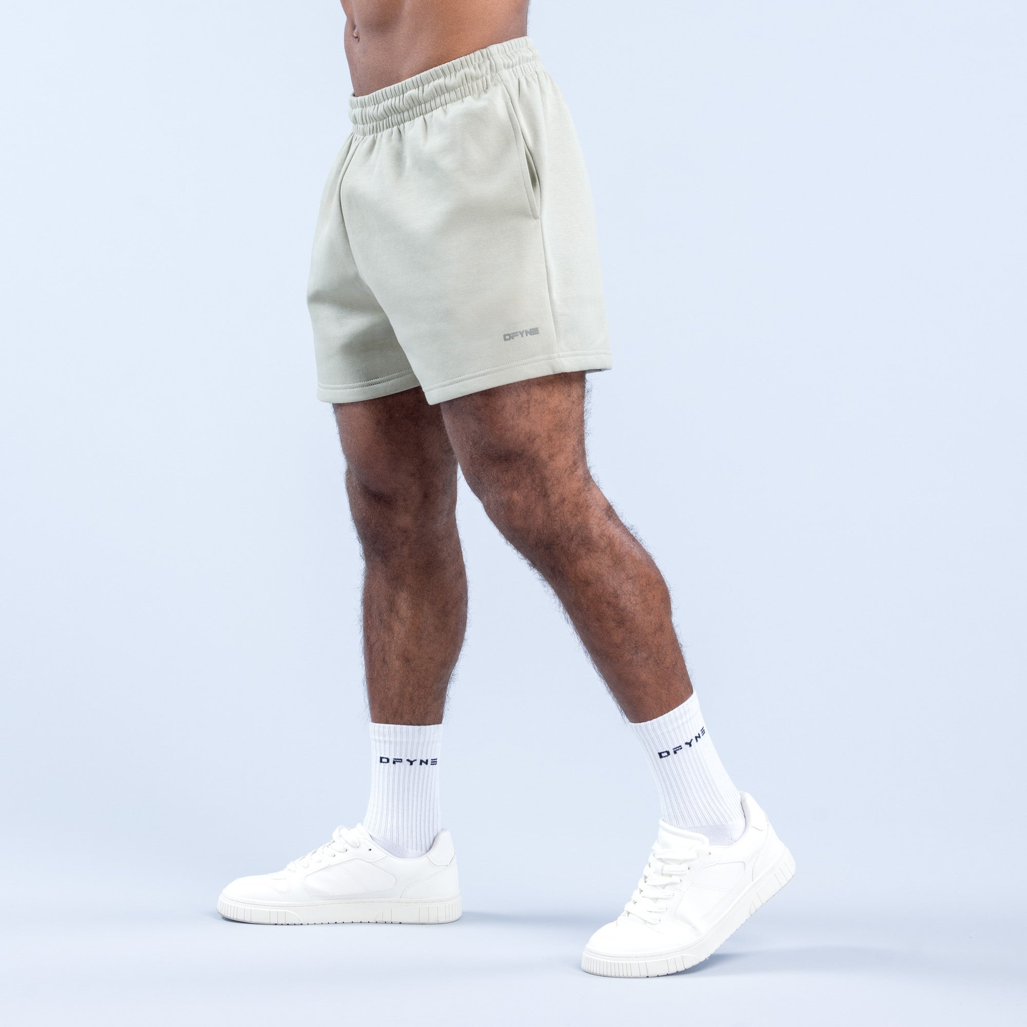 Shorts DFYNE Recharge Masculino Cinzentas | INHYMO872