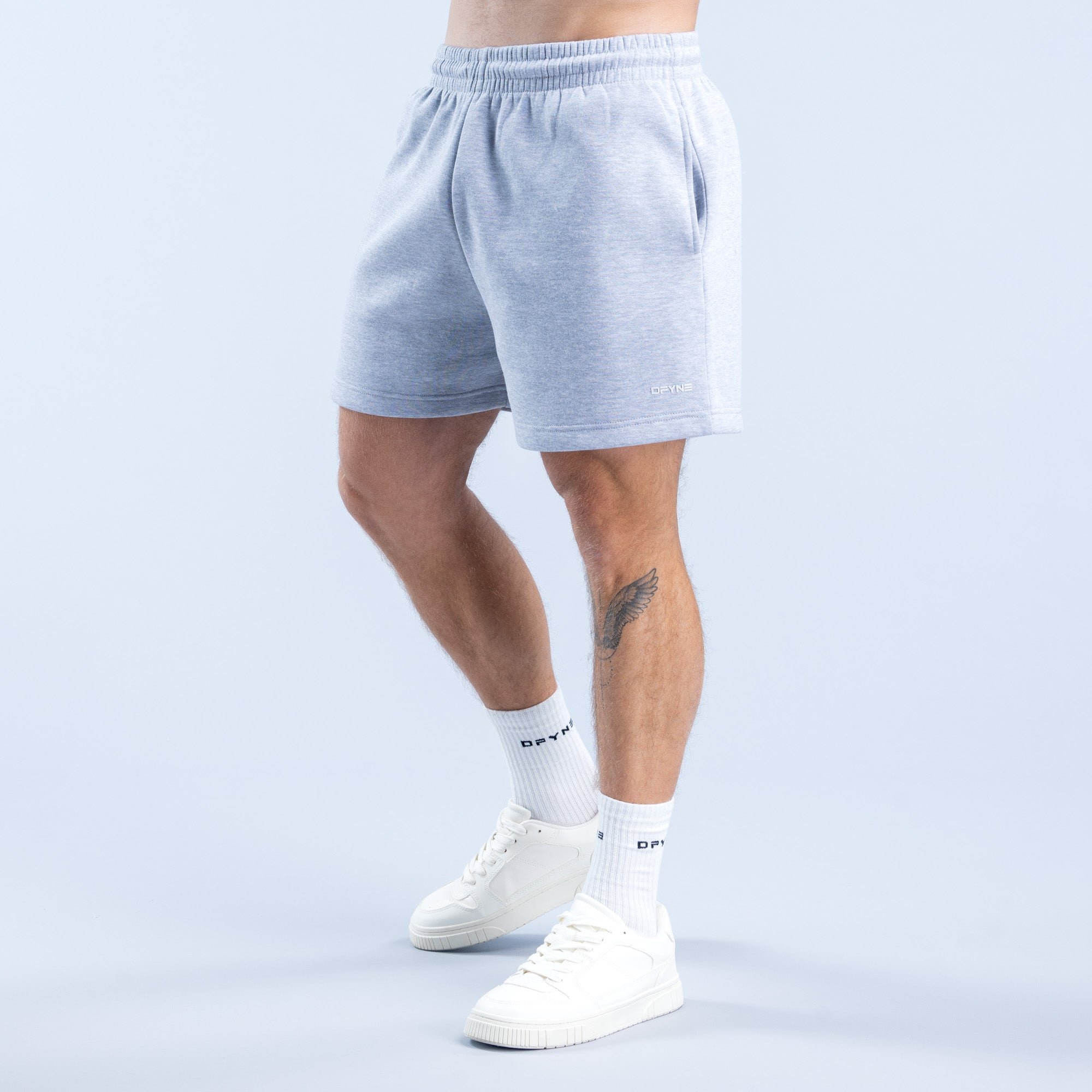 Shorts DFYNE Recharge Masculino Cinzentas | KCQHWU192