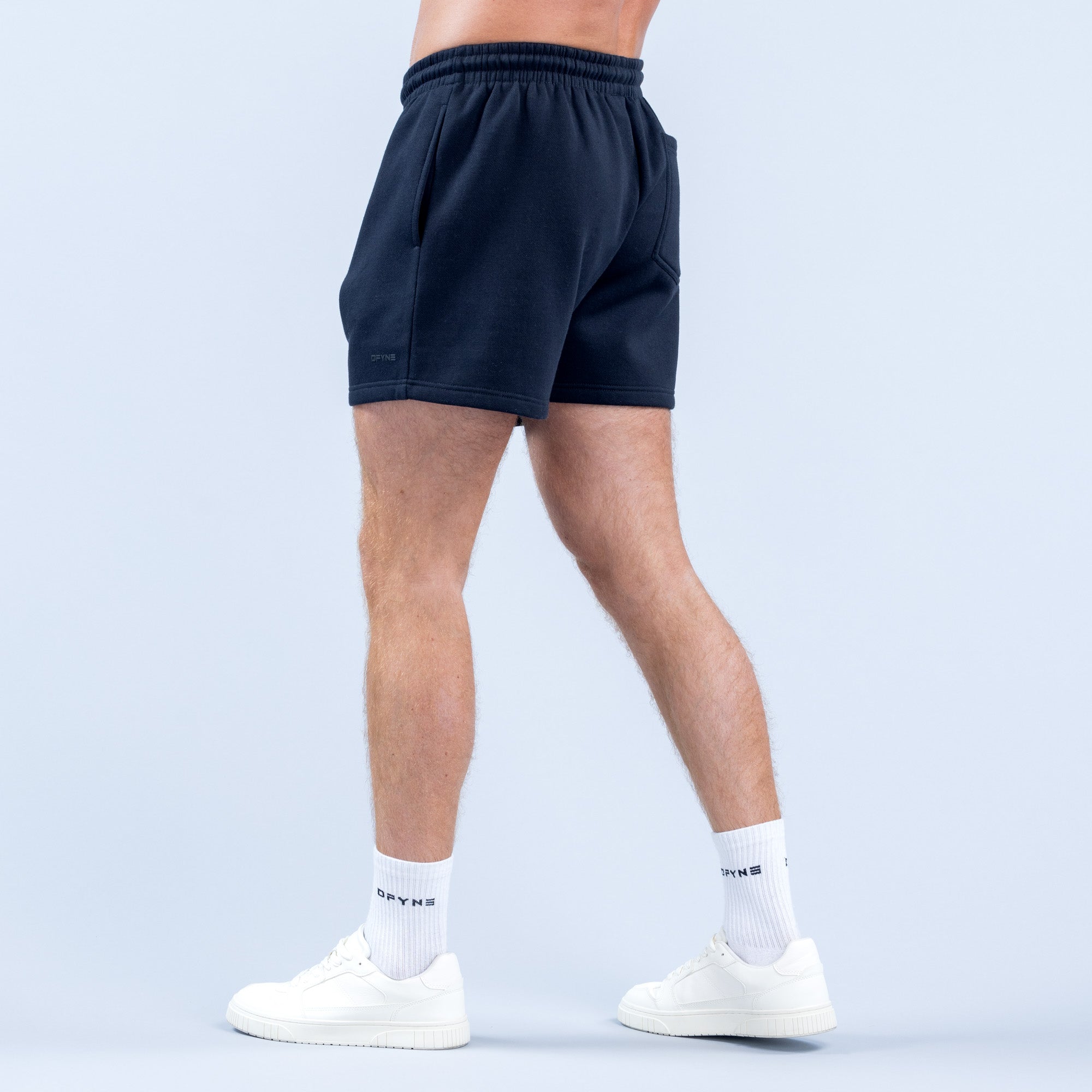 Shorts DFYNE Recharge Masculino Pretas | NQALGT157