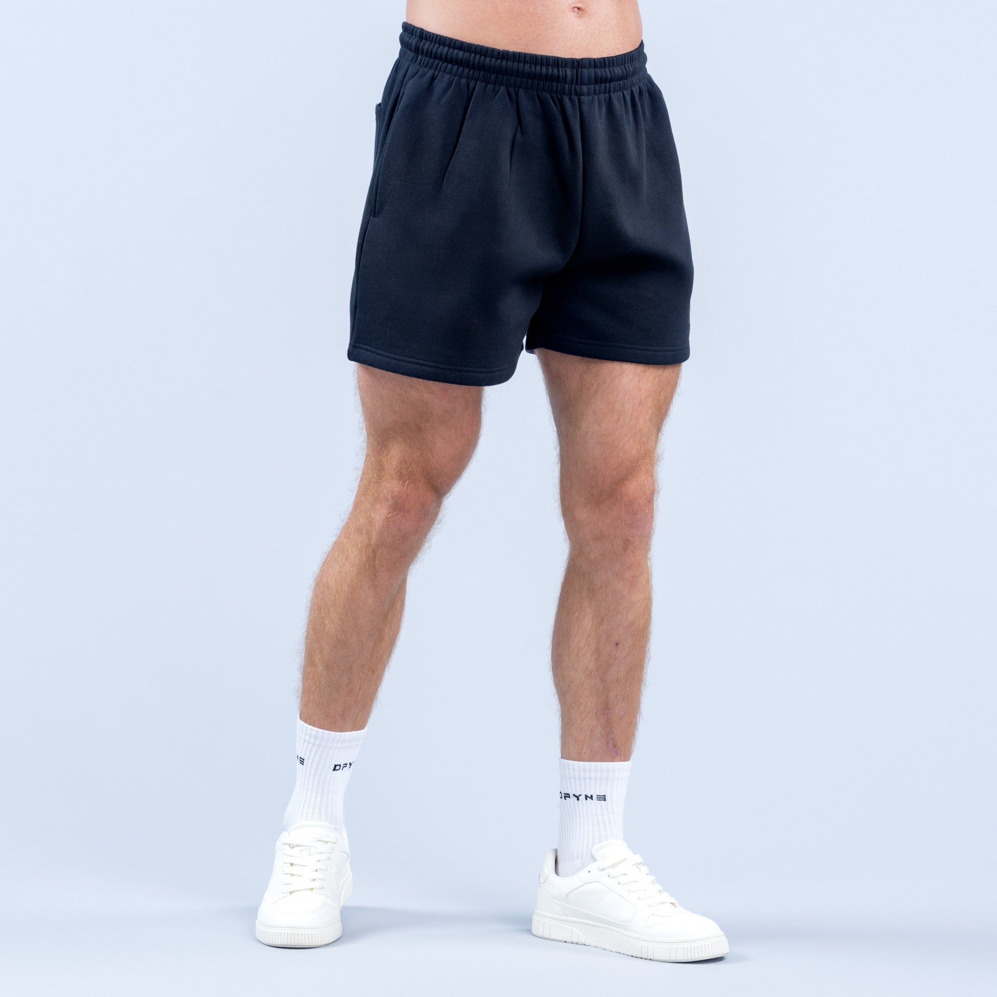 Shorts DFYNE Recharge Masculino Pretas | NQALGT157