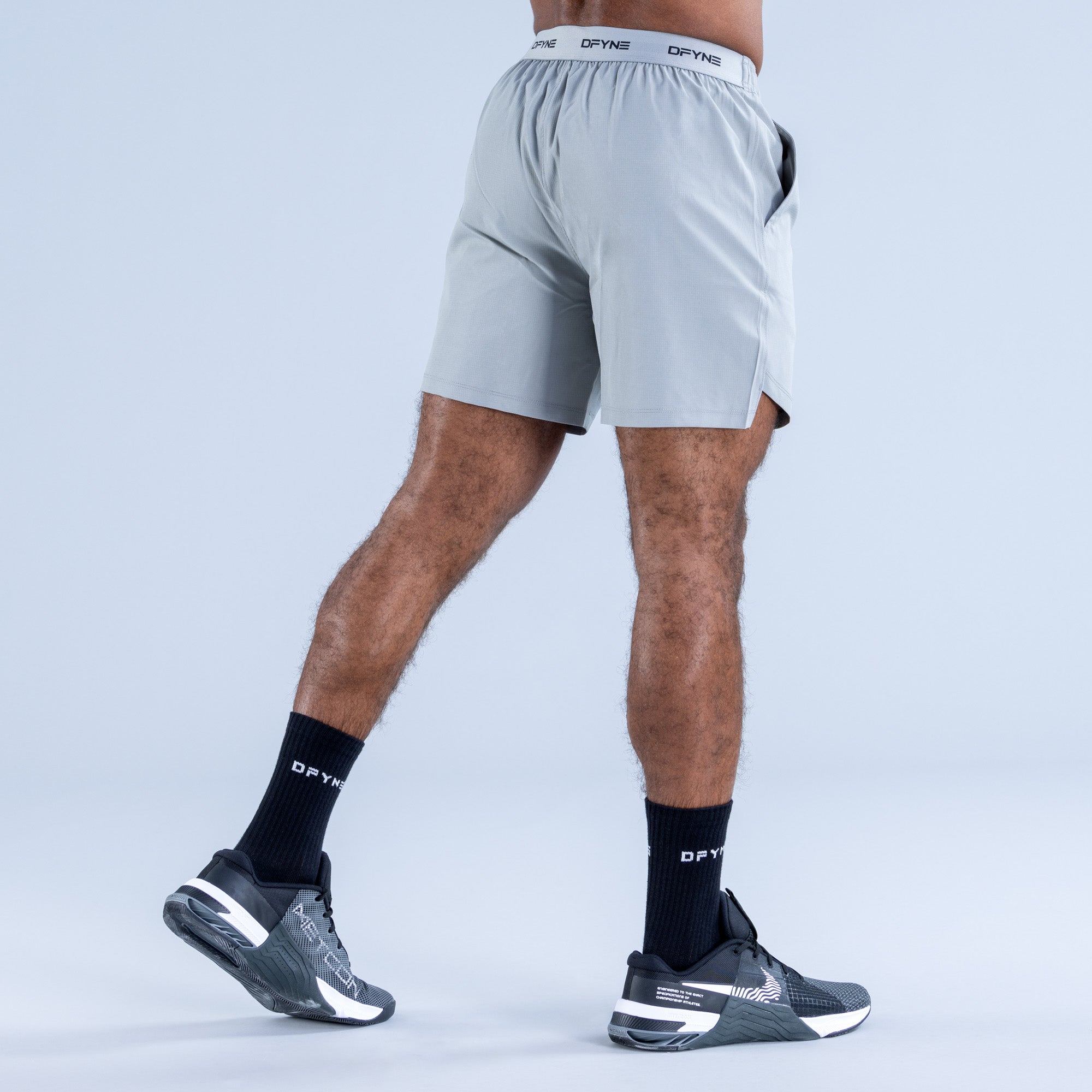 Shorts DFYNE Stealth Training Masculino Cinzentas | EAGLZV893