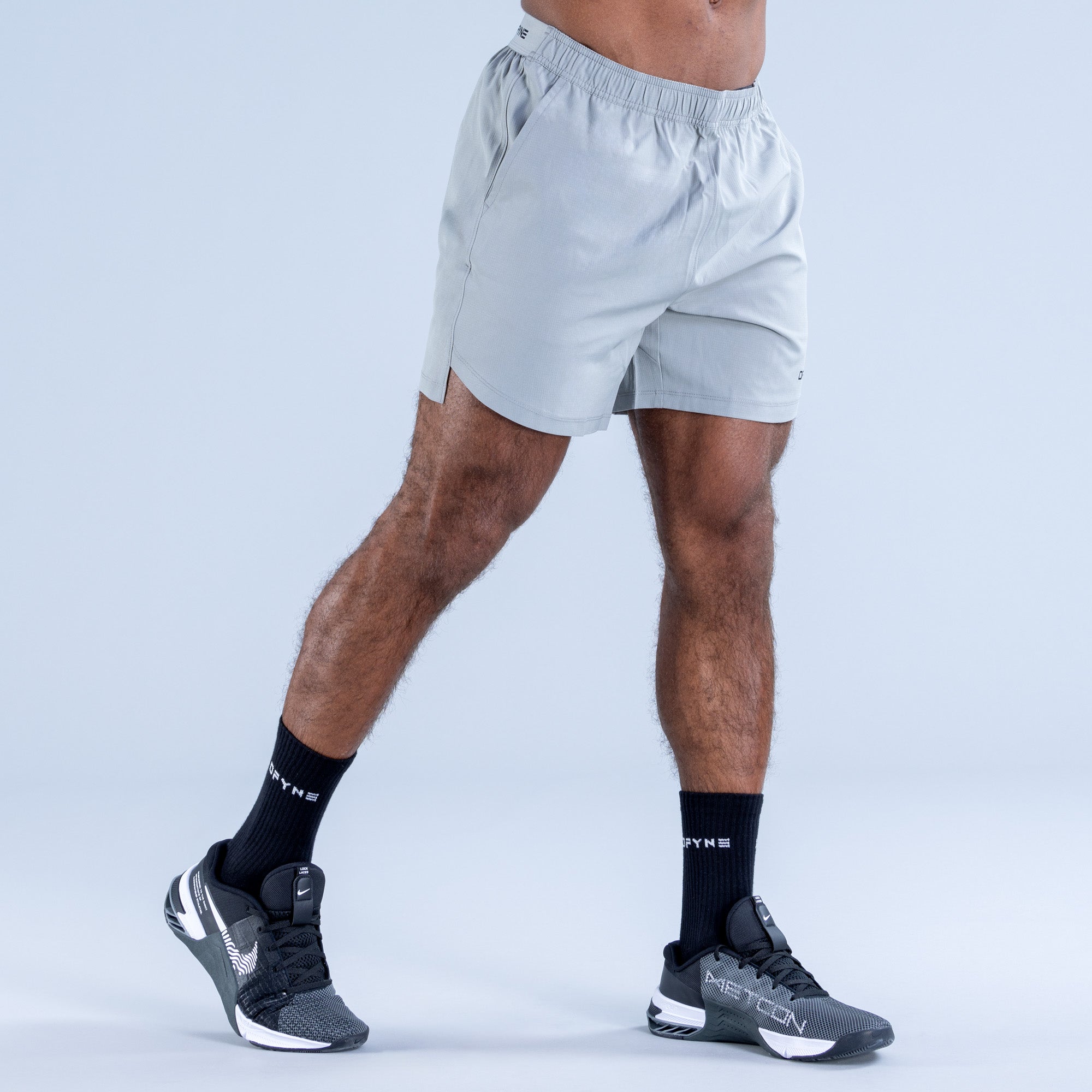 Shorts DFYNE Stealth Training Masculino Cinzentas | EAGLZV893