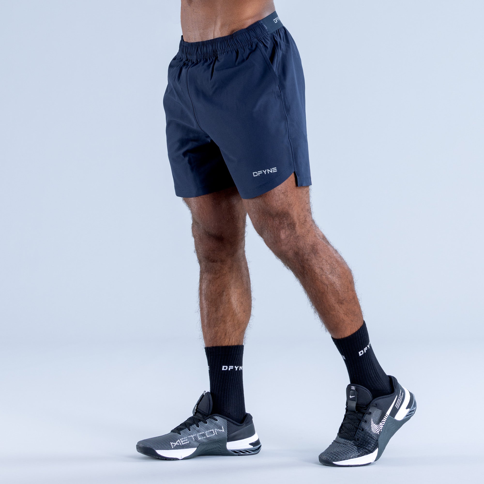 Shorts DFYNE Stealth Training Masculino Azuis | ZDIKQN068