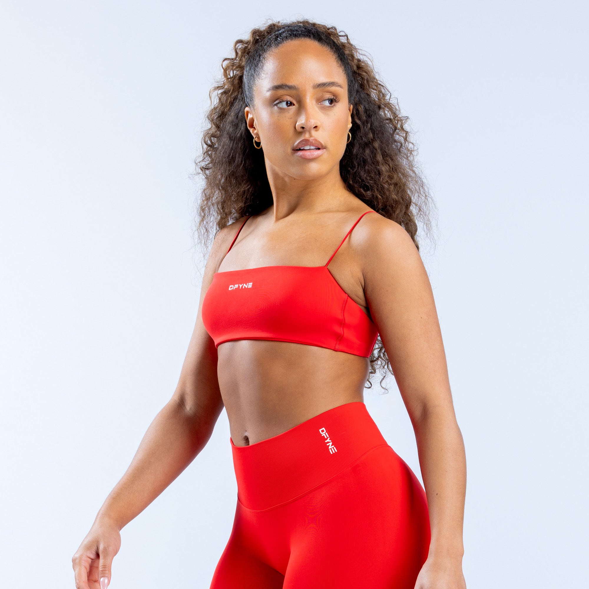 Sutiã Esportivo DFYNE Defy Strappy Feminino Laranja | WTHZKG352