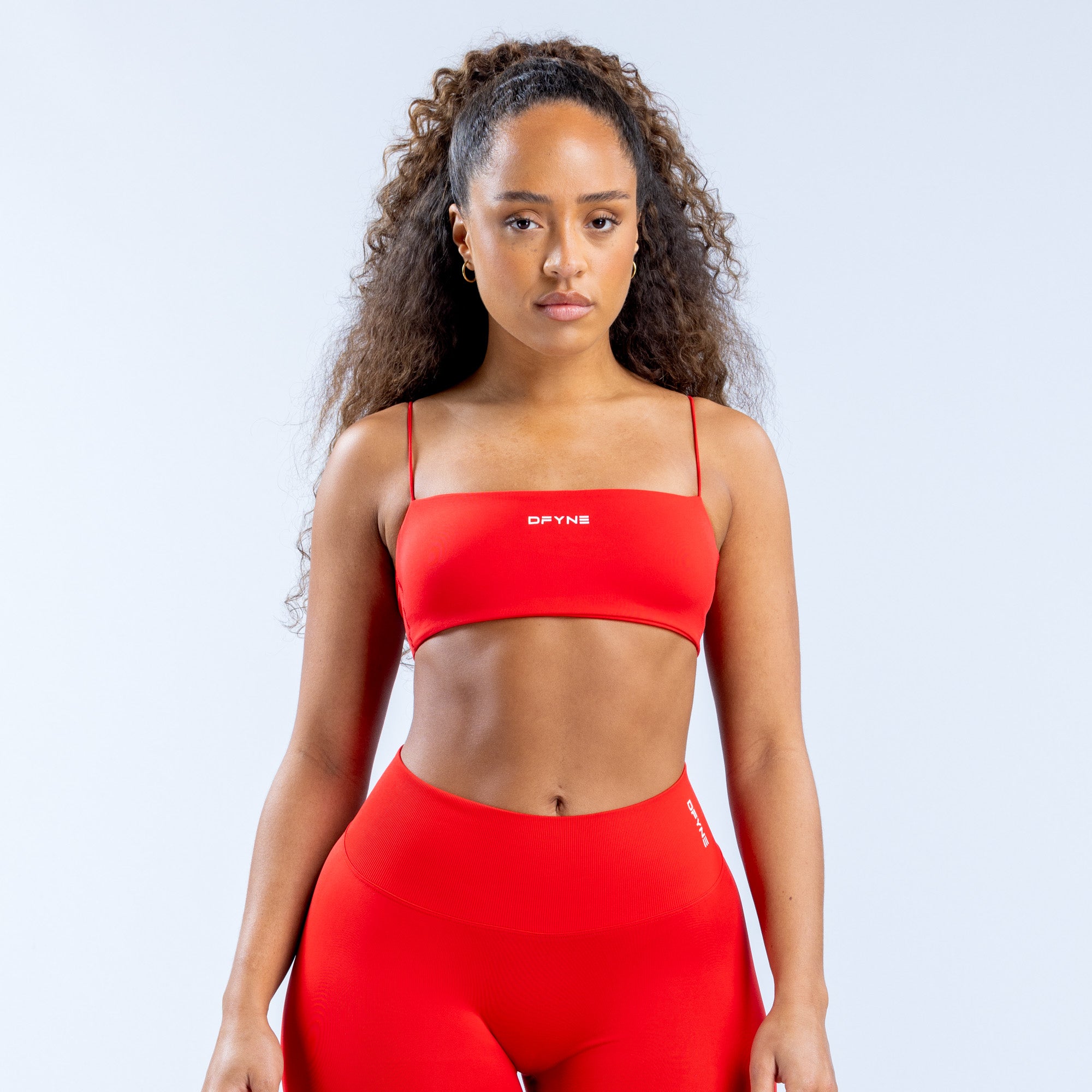 Sutiã Esportivo DFYNE Defy Strappy Feminino Laranja | WTHZKG352