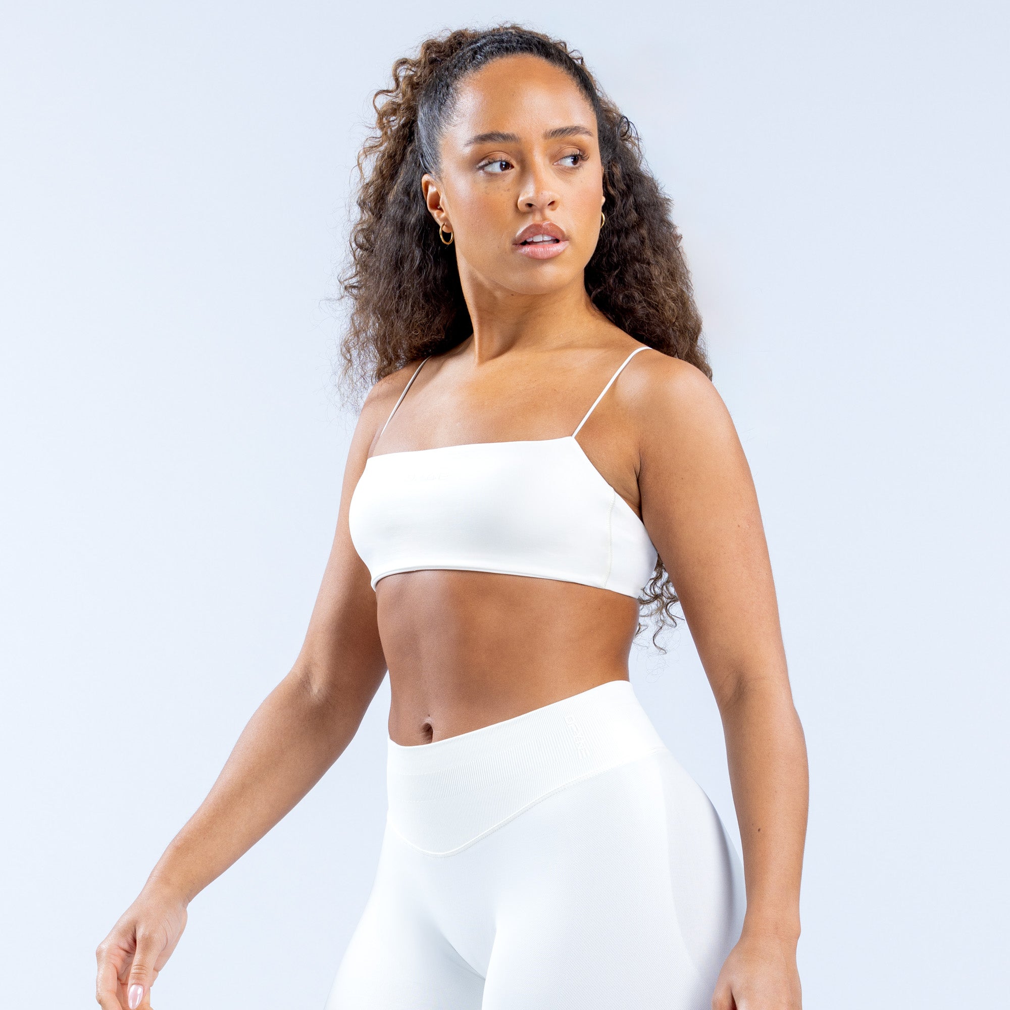 Sutiã Esportivo DFYNE Defy Strappy Feminino Branco | CKERBU596