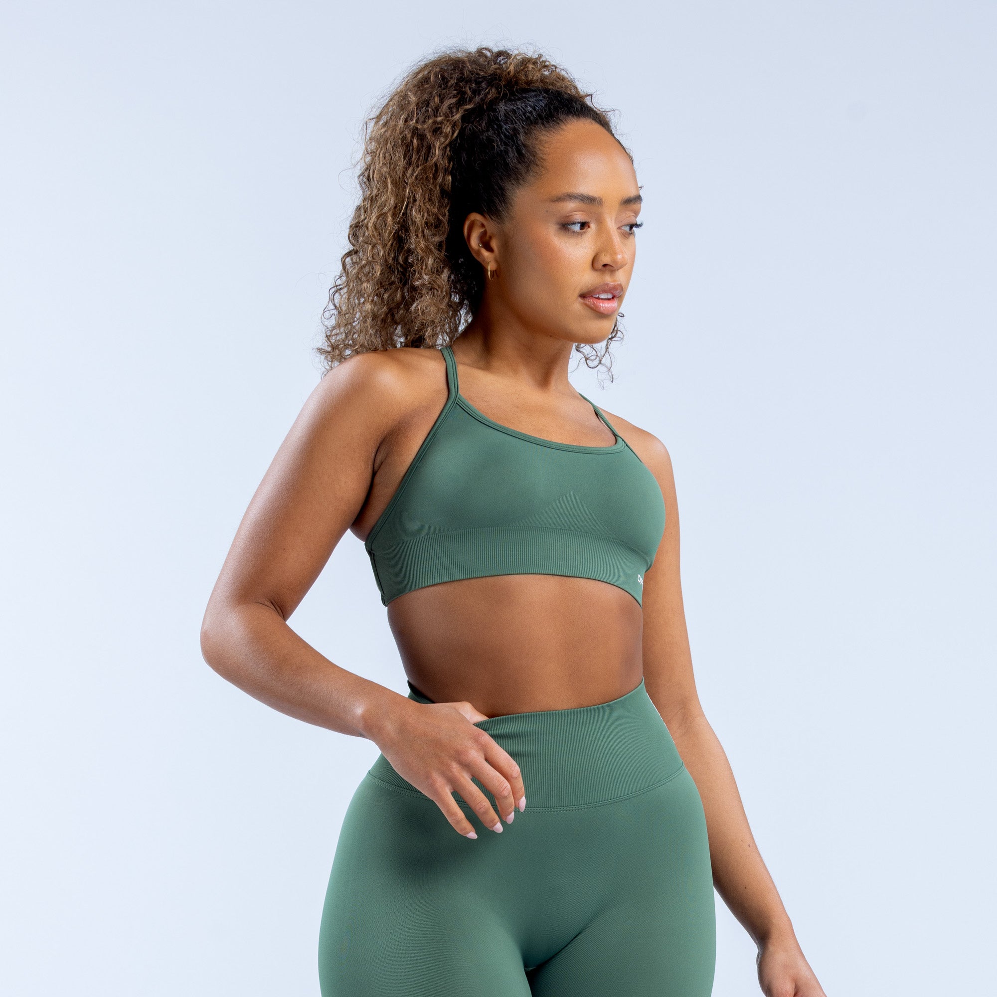 Sutiã Esportivo DFYNE Dynamic Backless Feminino Verdes | LTKPZN069