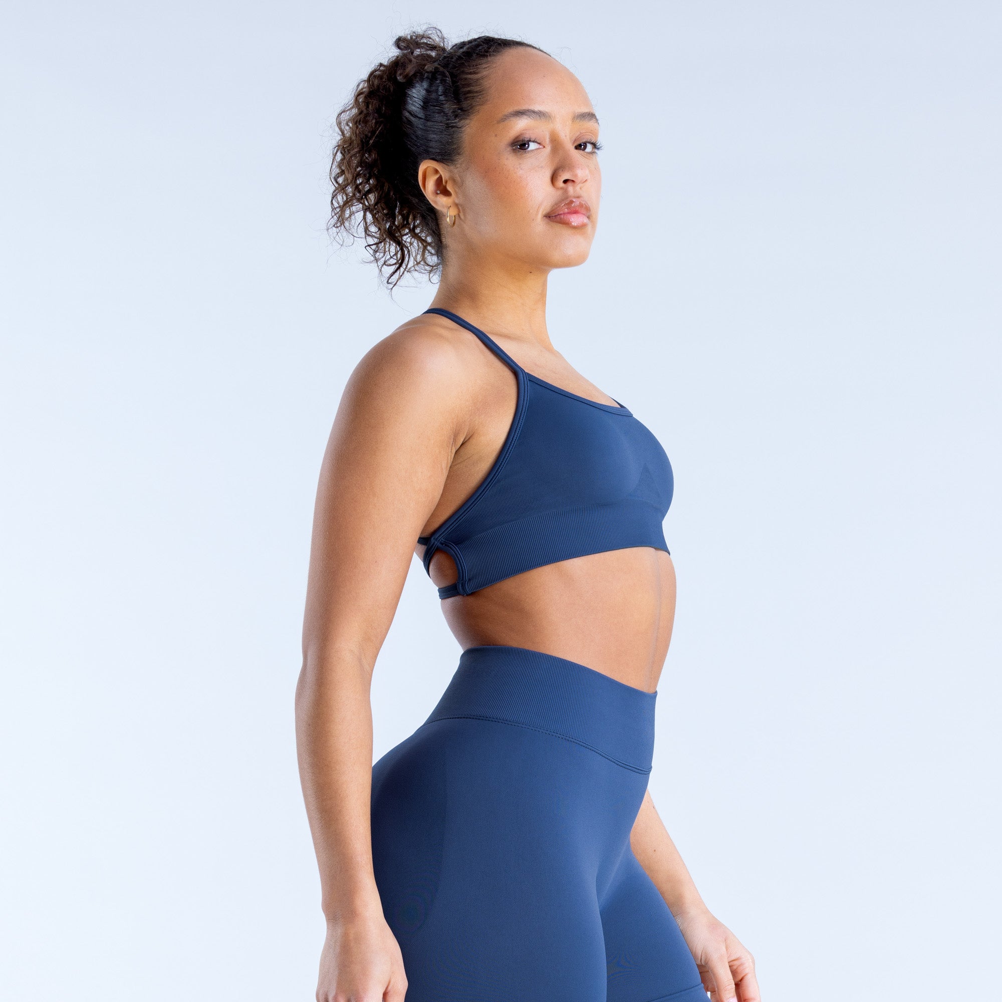 Sutiã Esportivo DFYNE Dynamic Backless Feminino Azuis Escuro | VOIGCU018