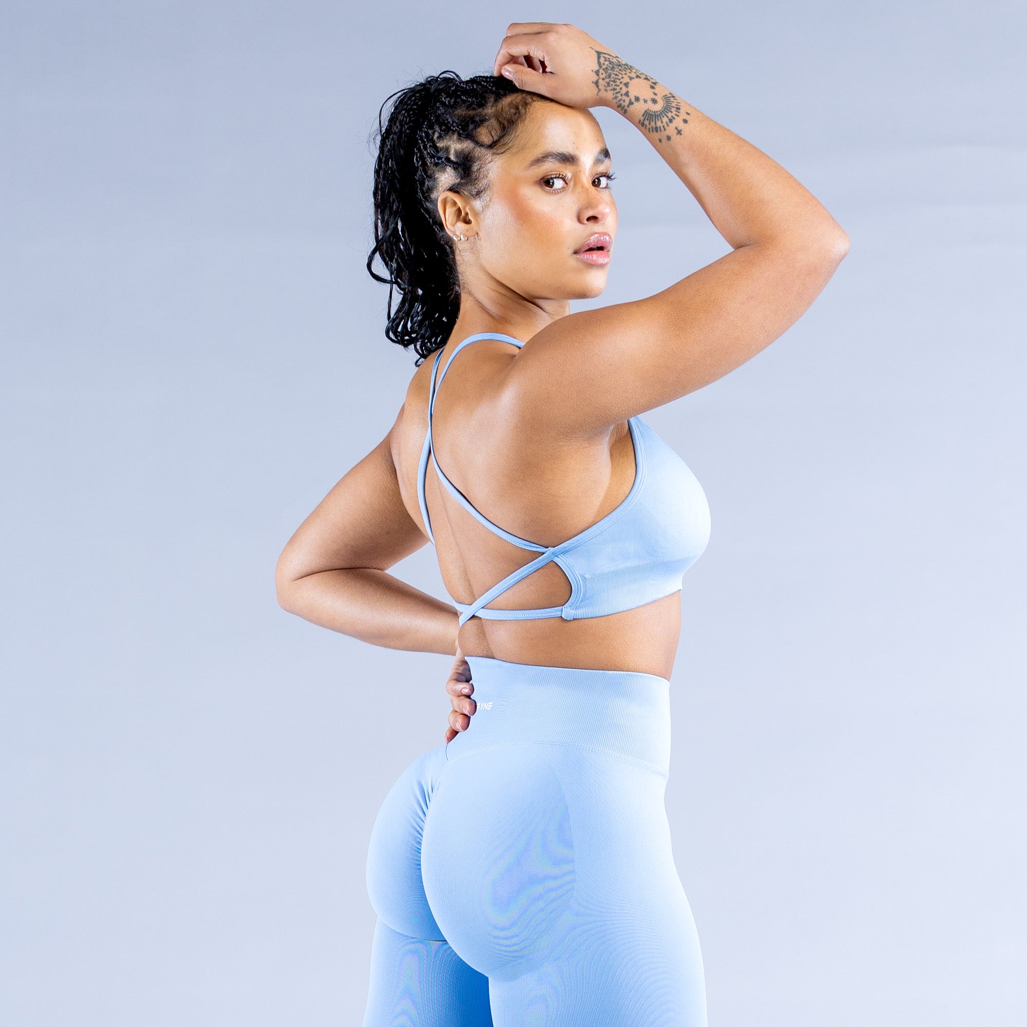 Sutiã Esportivo DFYNE Dynamic Backless Feminino Azuis | JWALSQ791