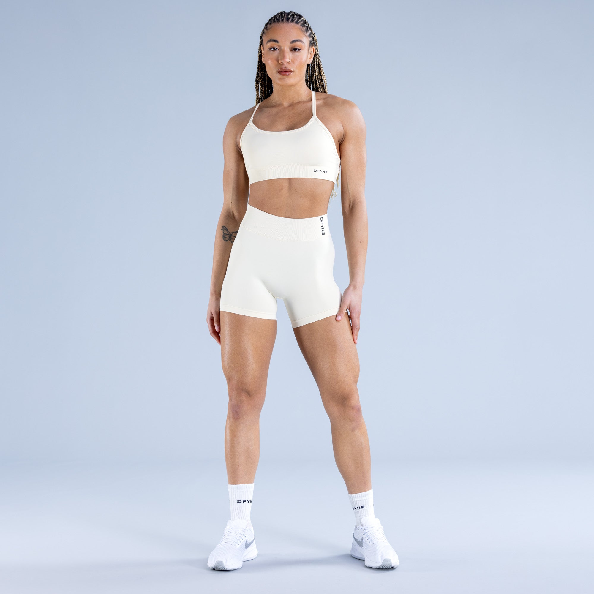 Sutiã Esportivo DFYNE Dynamic Backless Feminino Branco | MNVIYK609