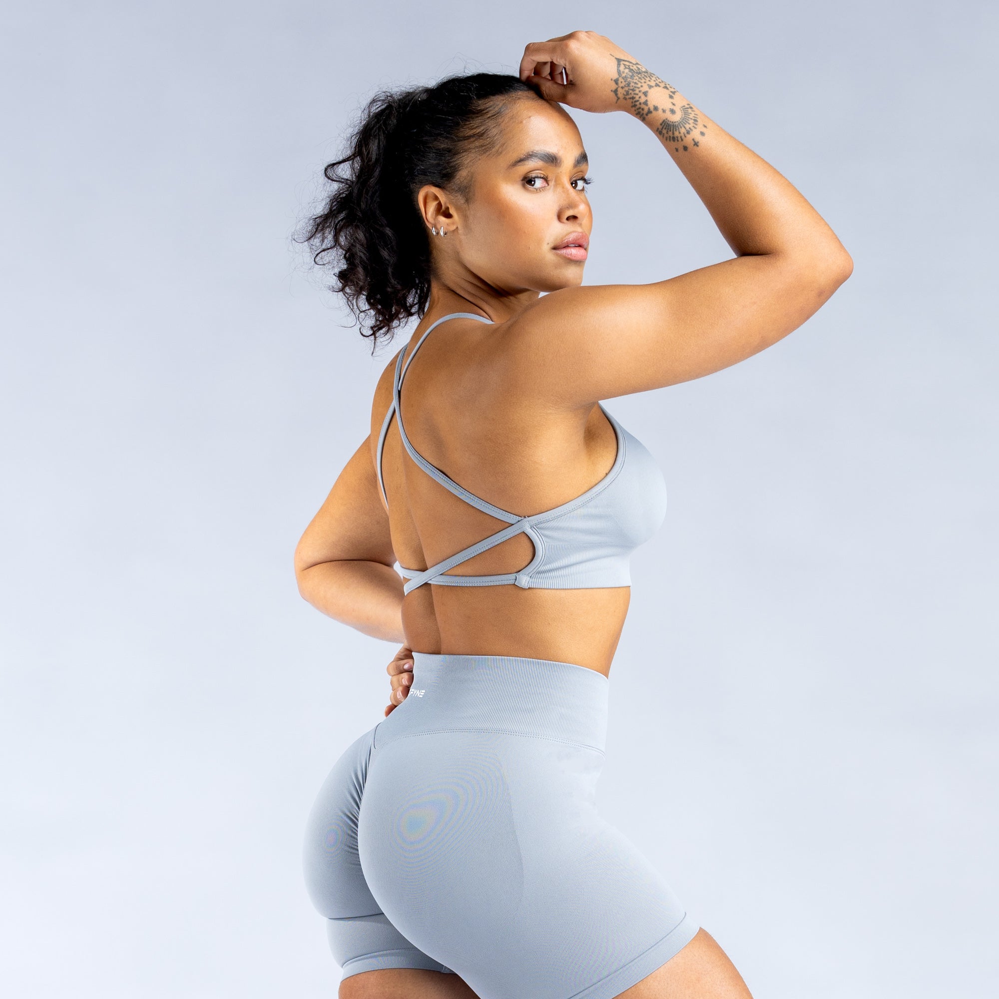 Sutiã Esportivo DFYNE Dynamic Backless Feminino Luz Cinzentas | WLGKUO970