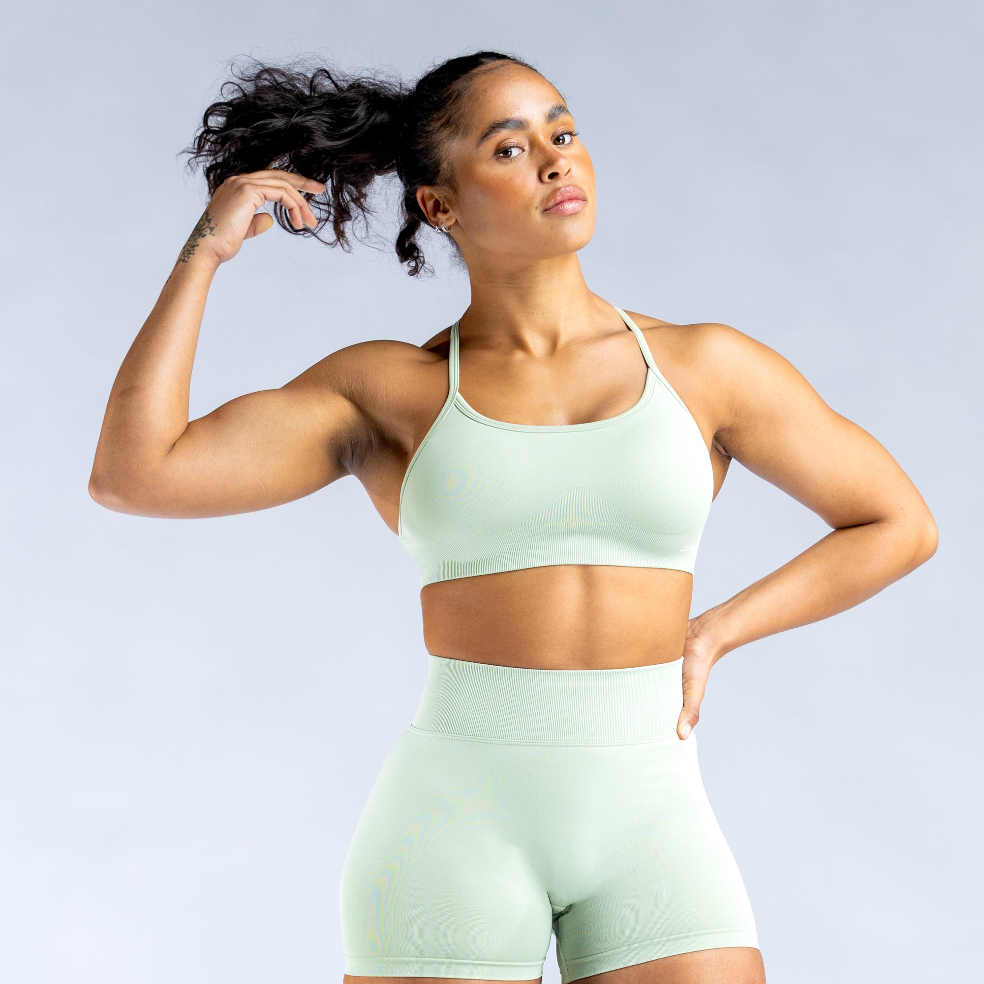 Sutiã Esportivo DFYNE Dynamic Backless Feminino Verdes | JKWRBF960