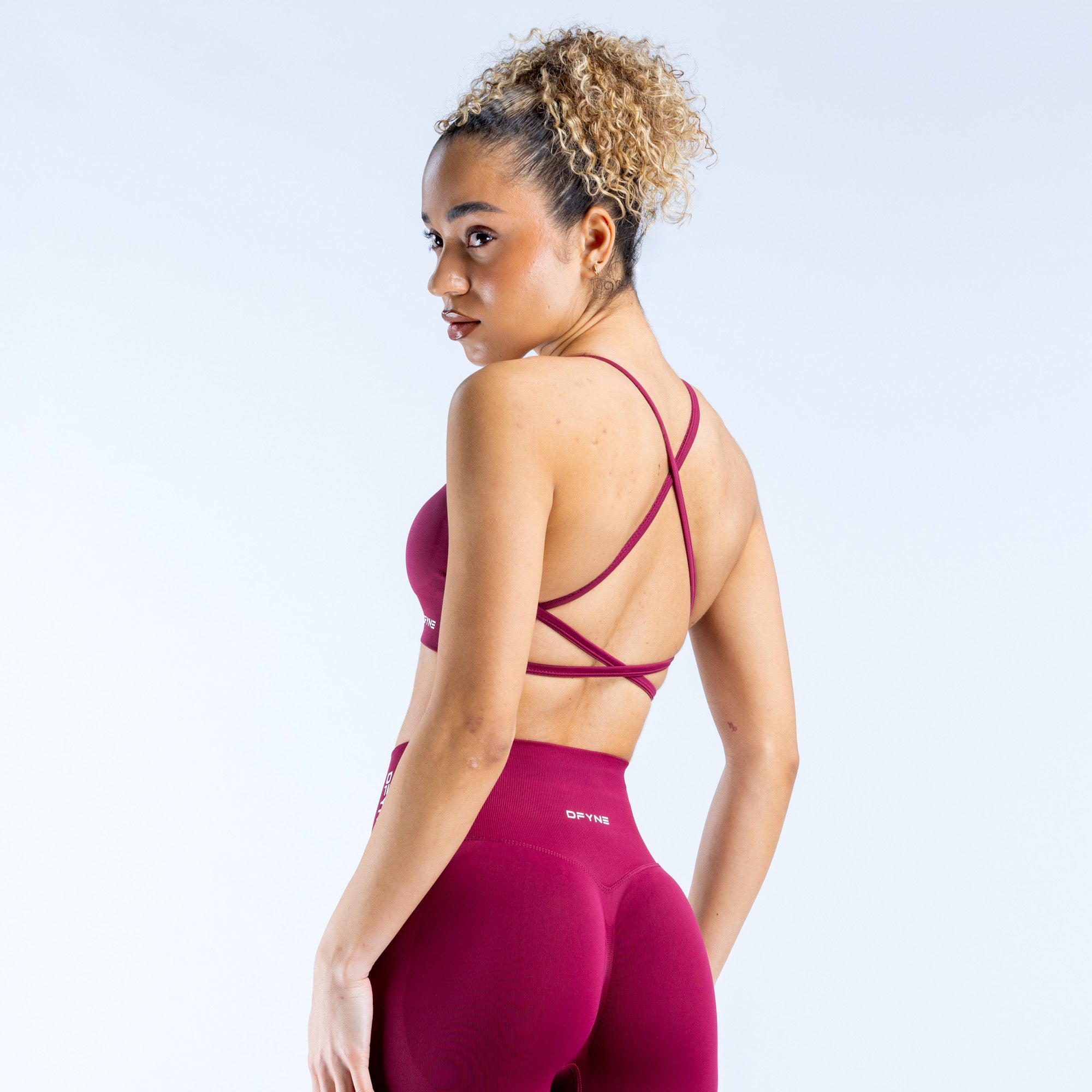 Sutiã Esportivo DFYNE Dynamic Backless Feminino Fucsia | KHVQOZ731