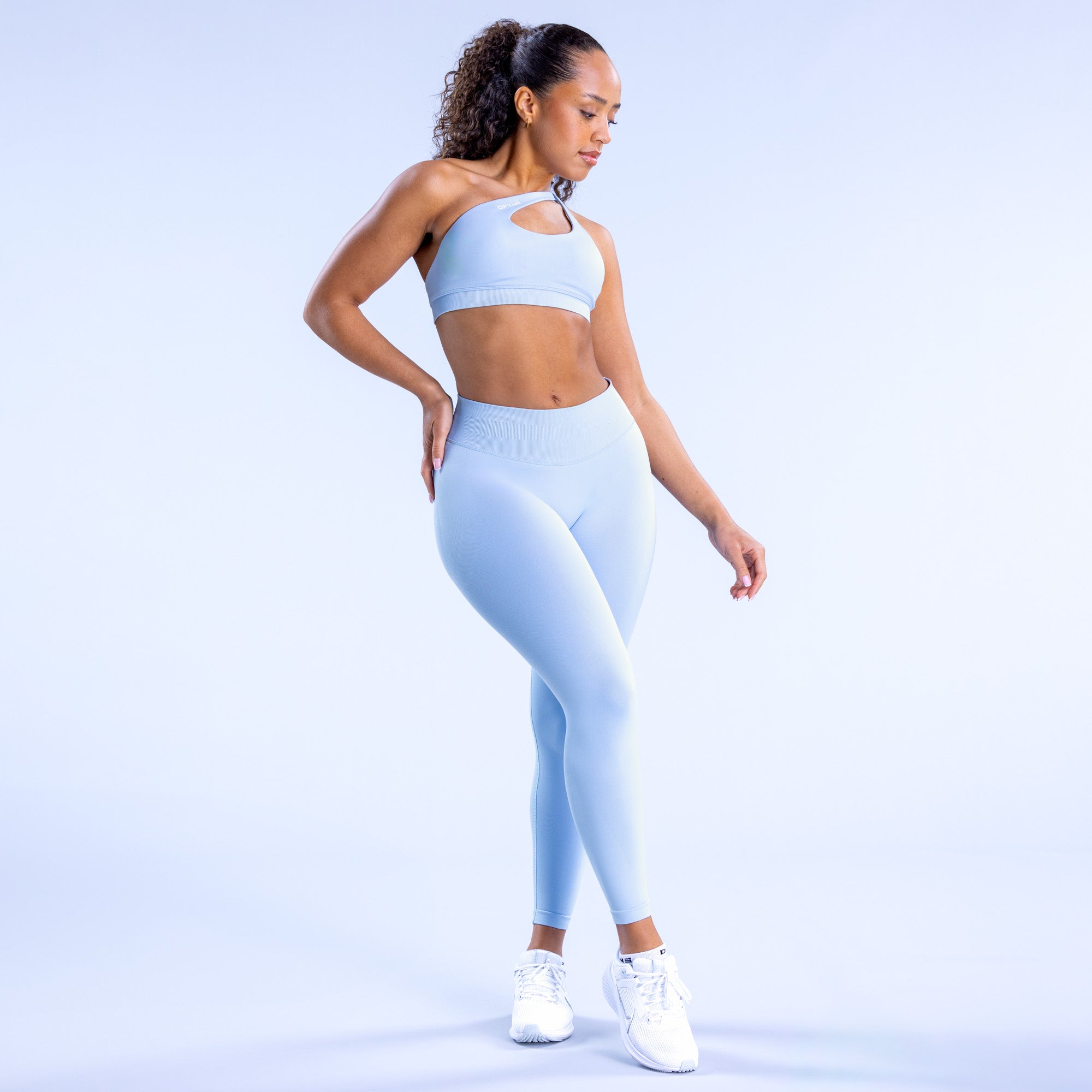 Sutiã Esportivo DFYNE Impact Asymmetric Feminino Azuis | OCXFVD471