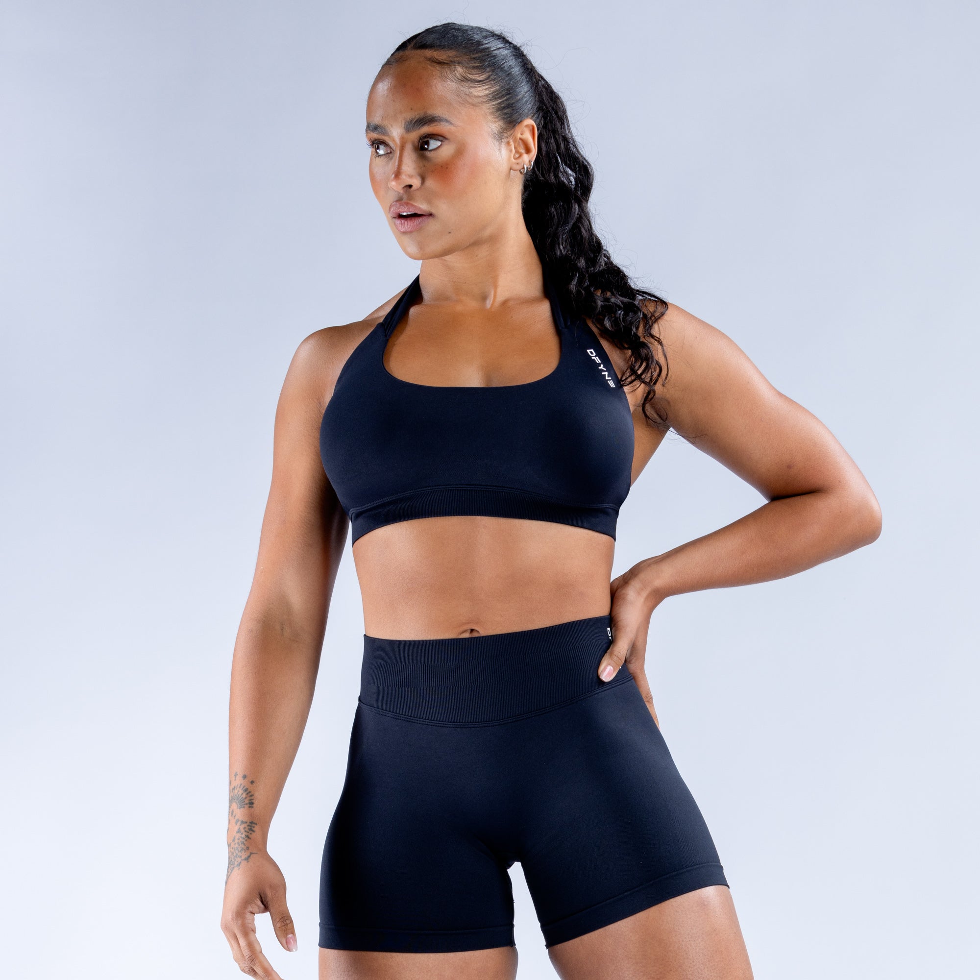 Sutiã Esportivo DFYNE Impact Feminino Pretas | TYMBXK631