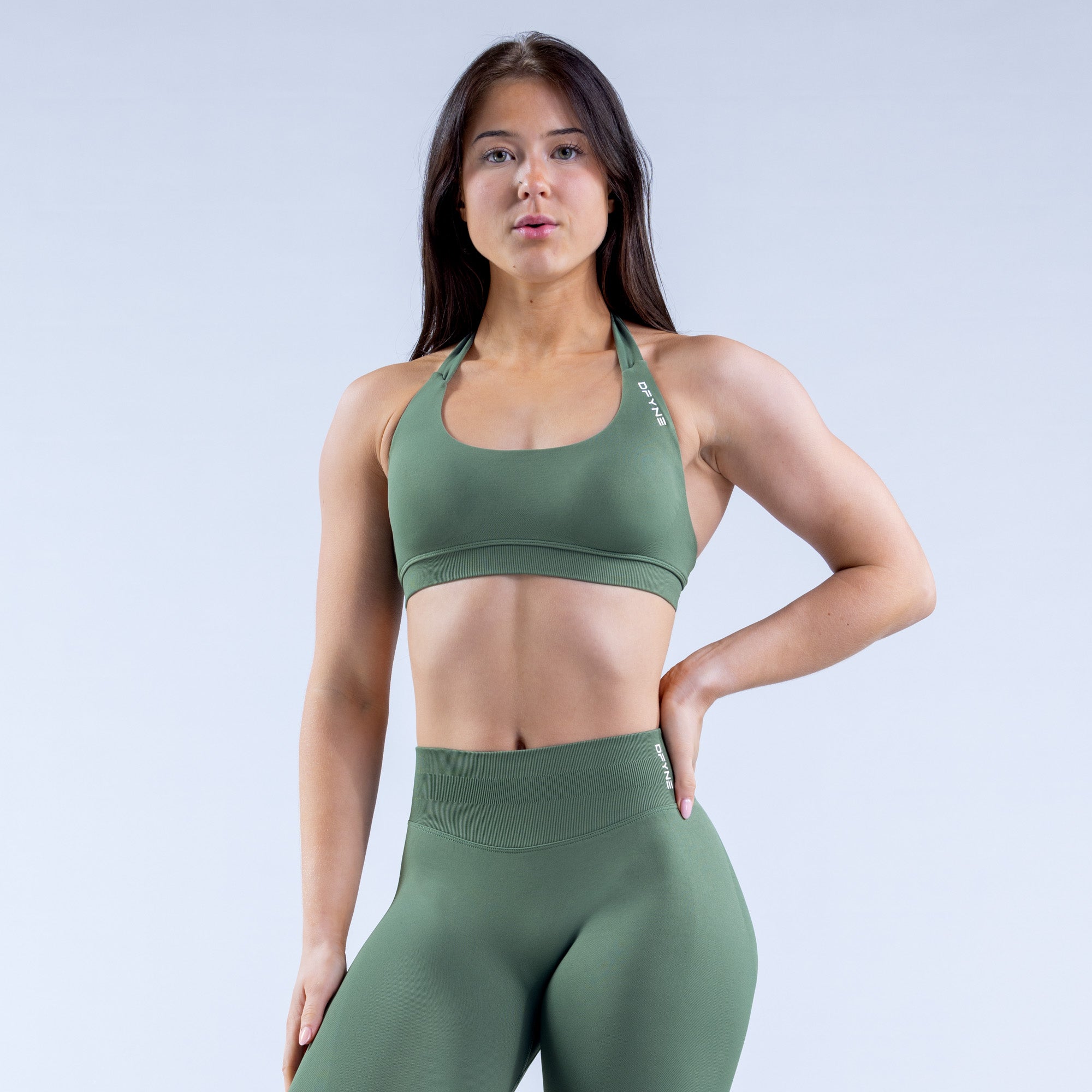 Sutiã Esportivo DFYNE Impact Feminino Verdes | TBXUIR495
