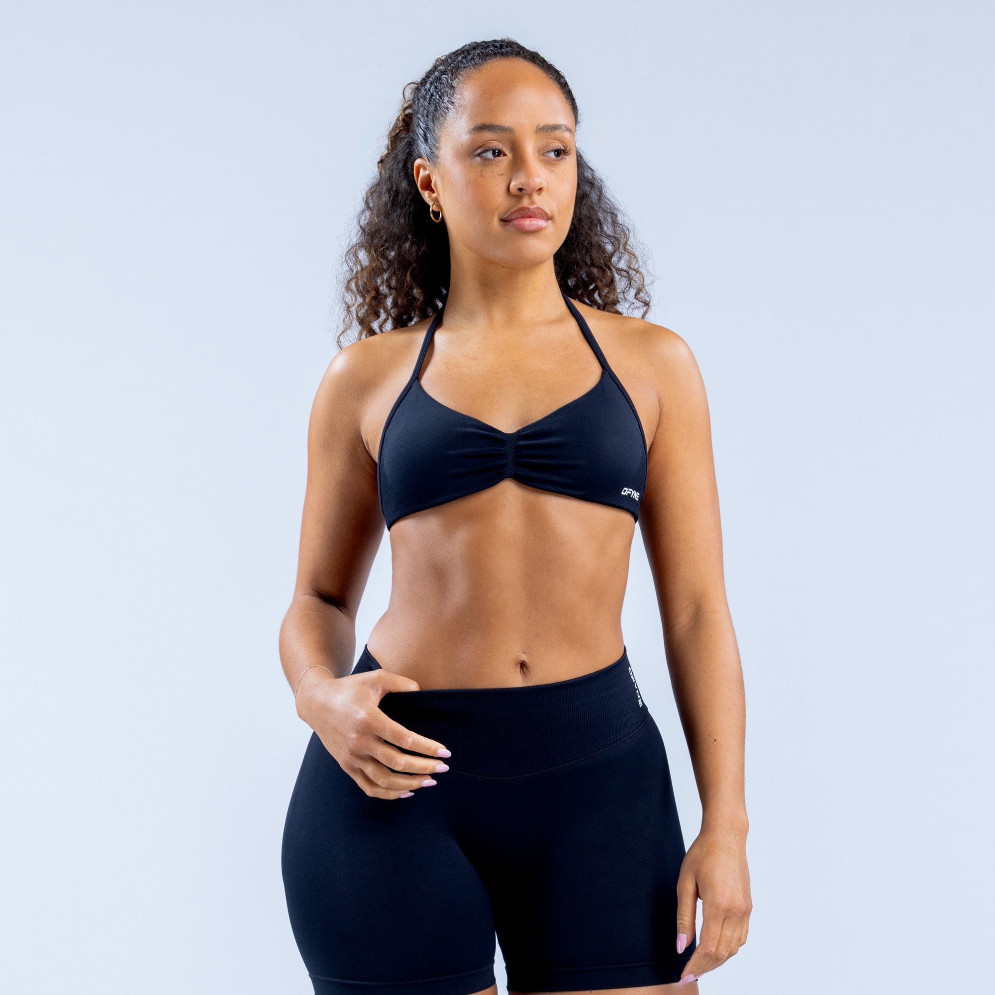 Sutiã Esportivo DFYNE Impact Strappy Feminino Pretas | JDYKHW528