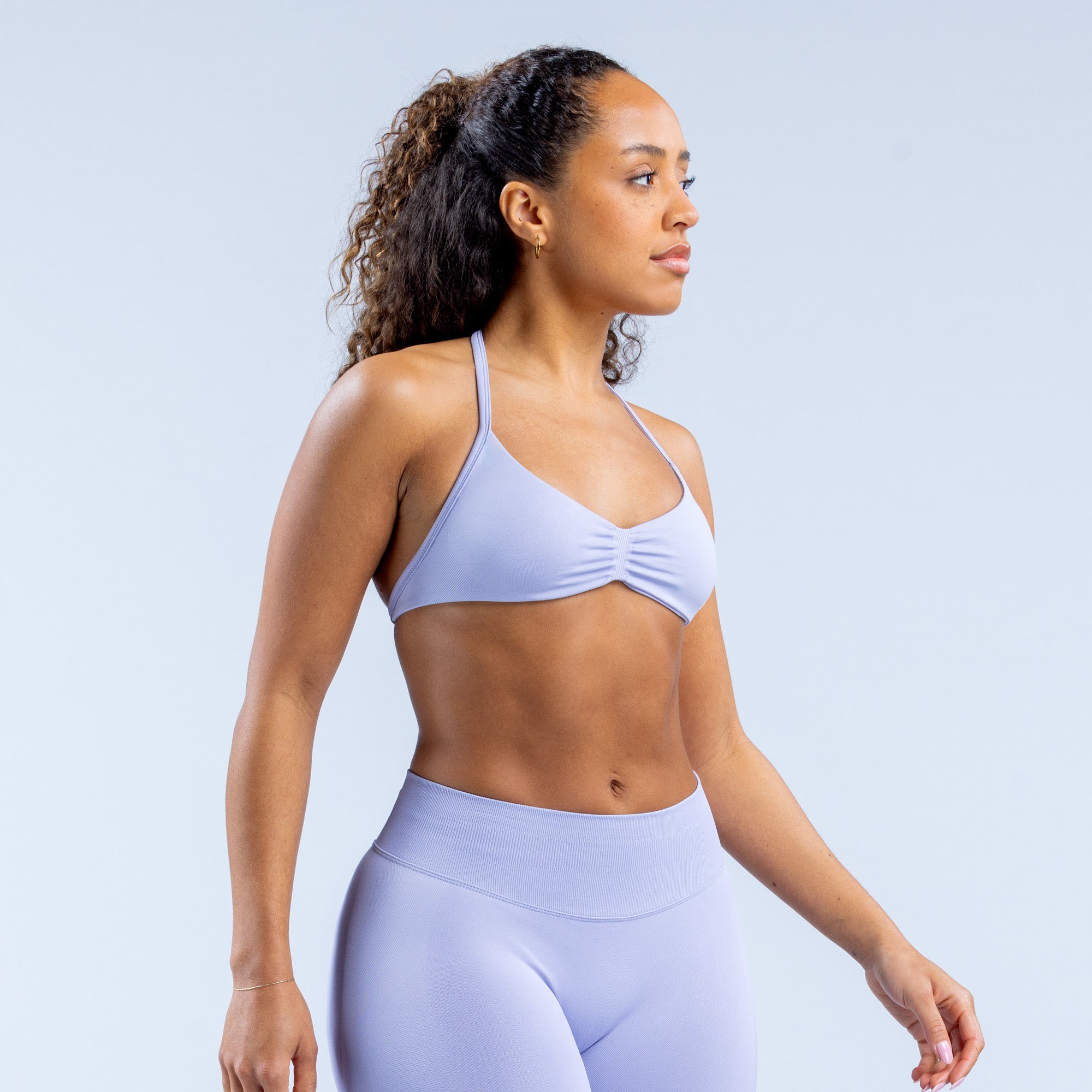 Sutiã Esportivo DFYNE Impact Strappy Feminino Roxo | IVQYUJ219