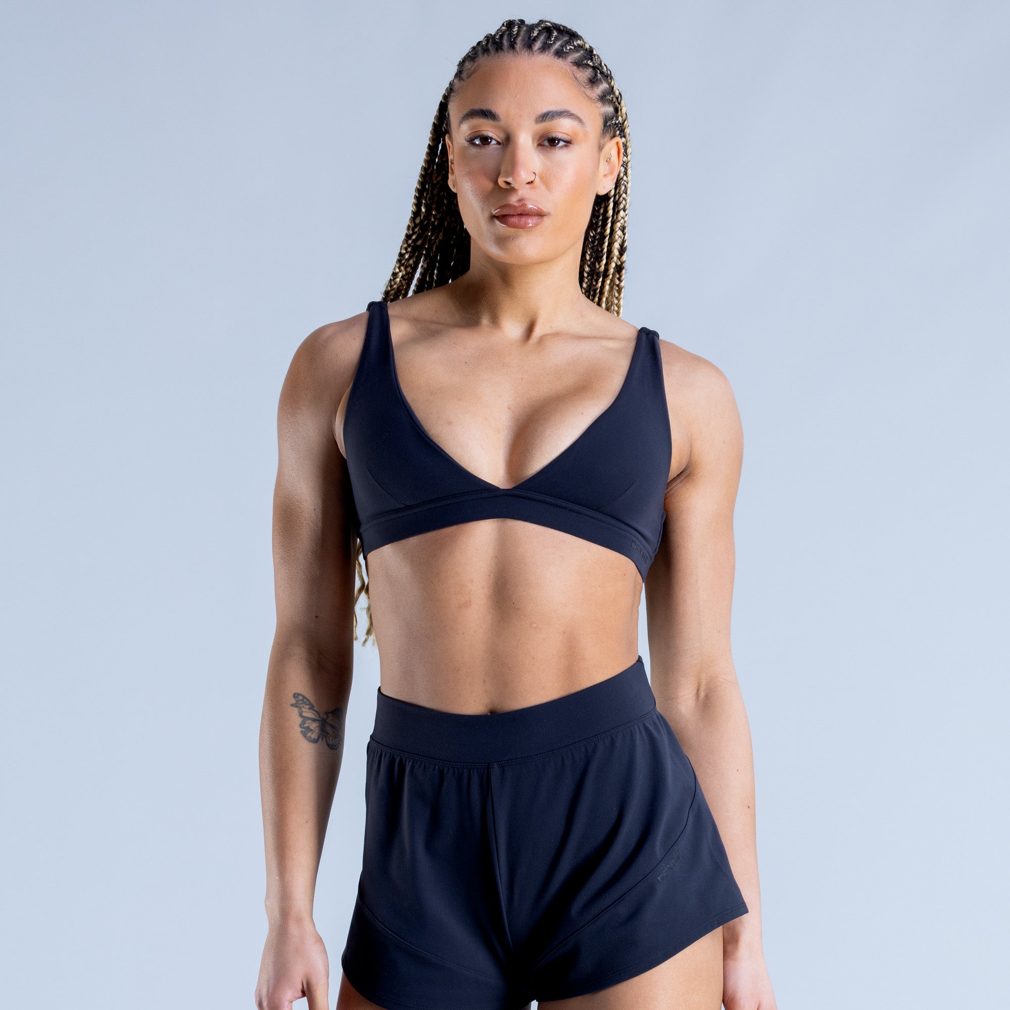 Sutiã Esportivo DFYNE Origin Minimal Feminino Pretas | WOXFQB203