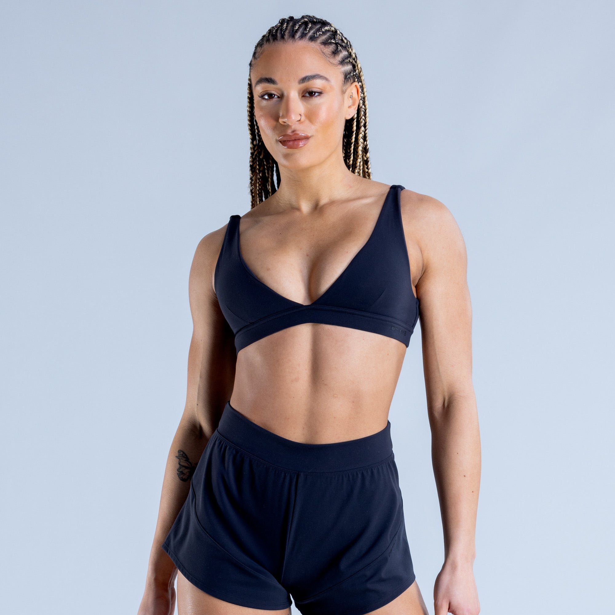 Sutiã Esportivo DFYNE Origin Minimal Feminino Pretas | WOXFQB203