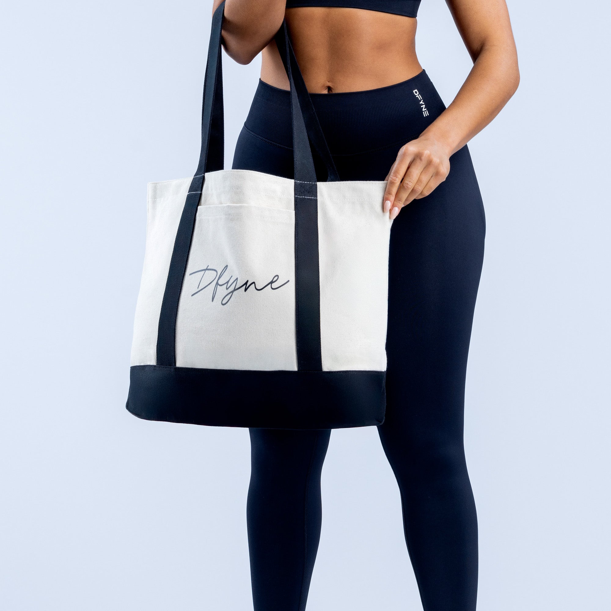 Tote DFYNE Feminino Pretas | RSUIED501