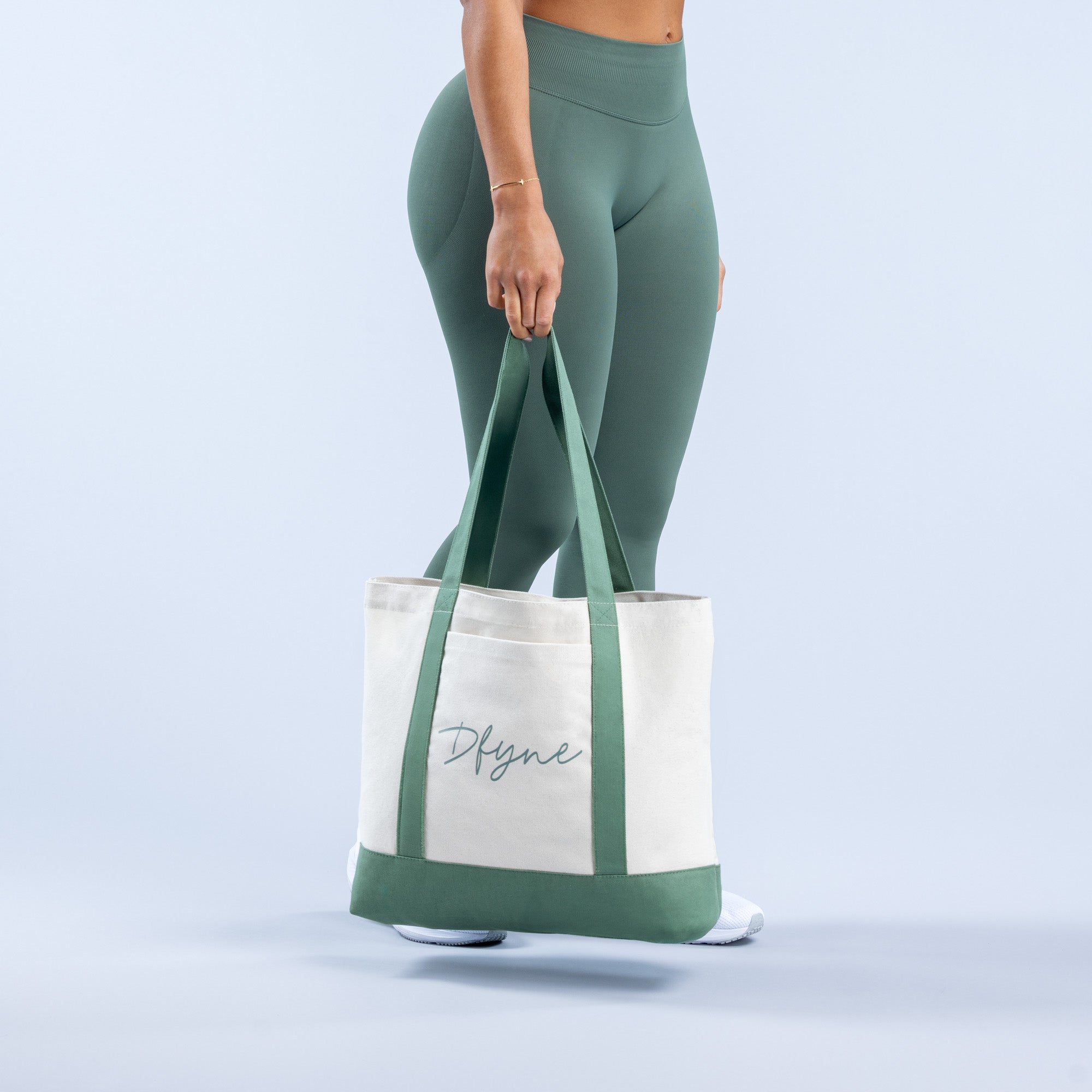 Tote DFYNE Feminino Verdes | BIFCQU624