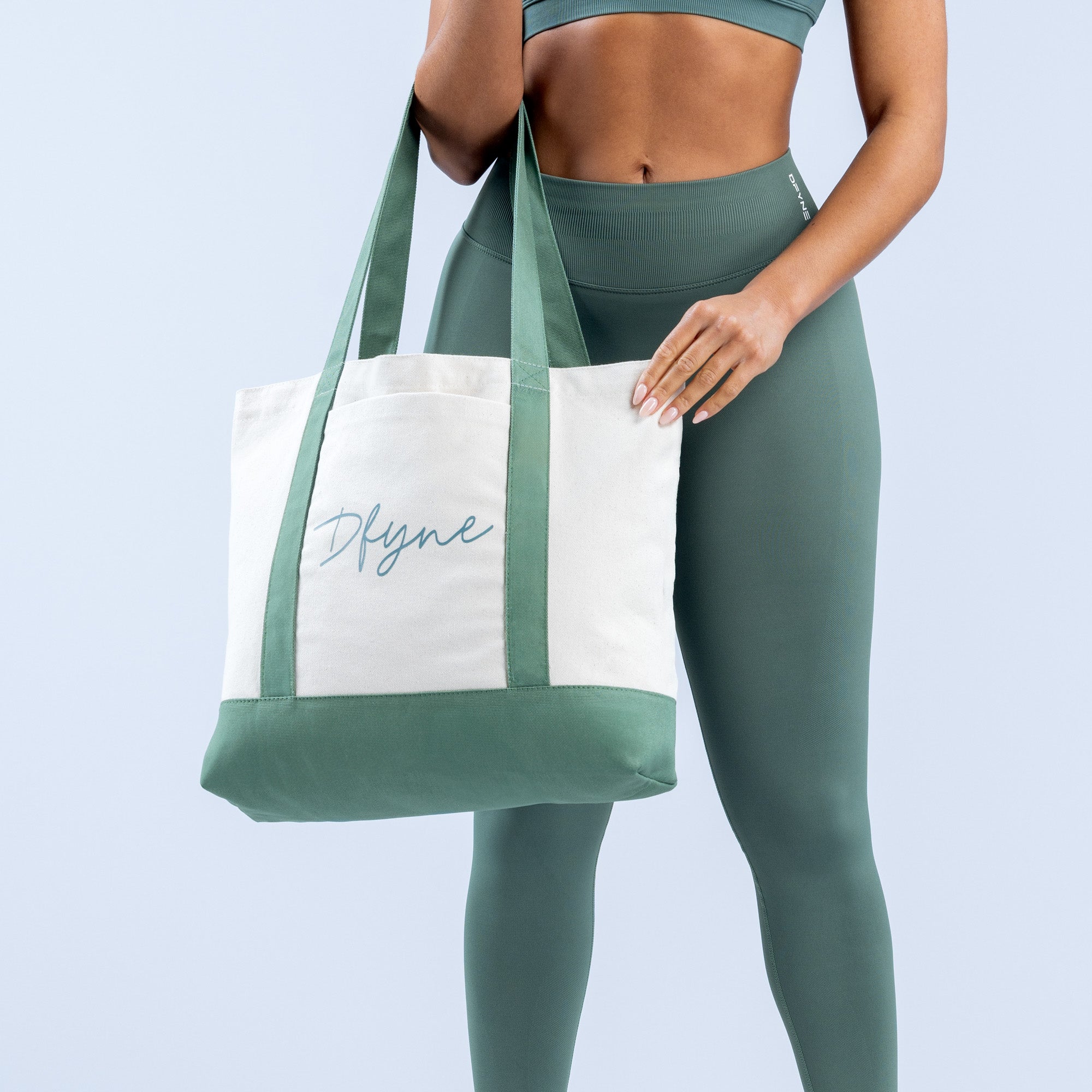 Tote DFYNE Feminino Verdes | BIFCQU624